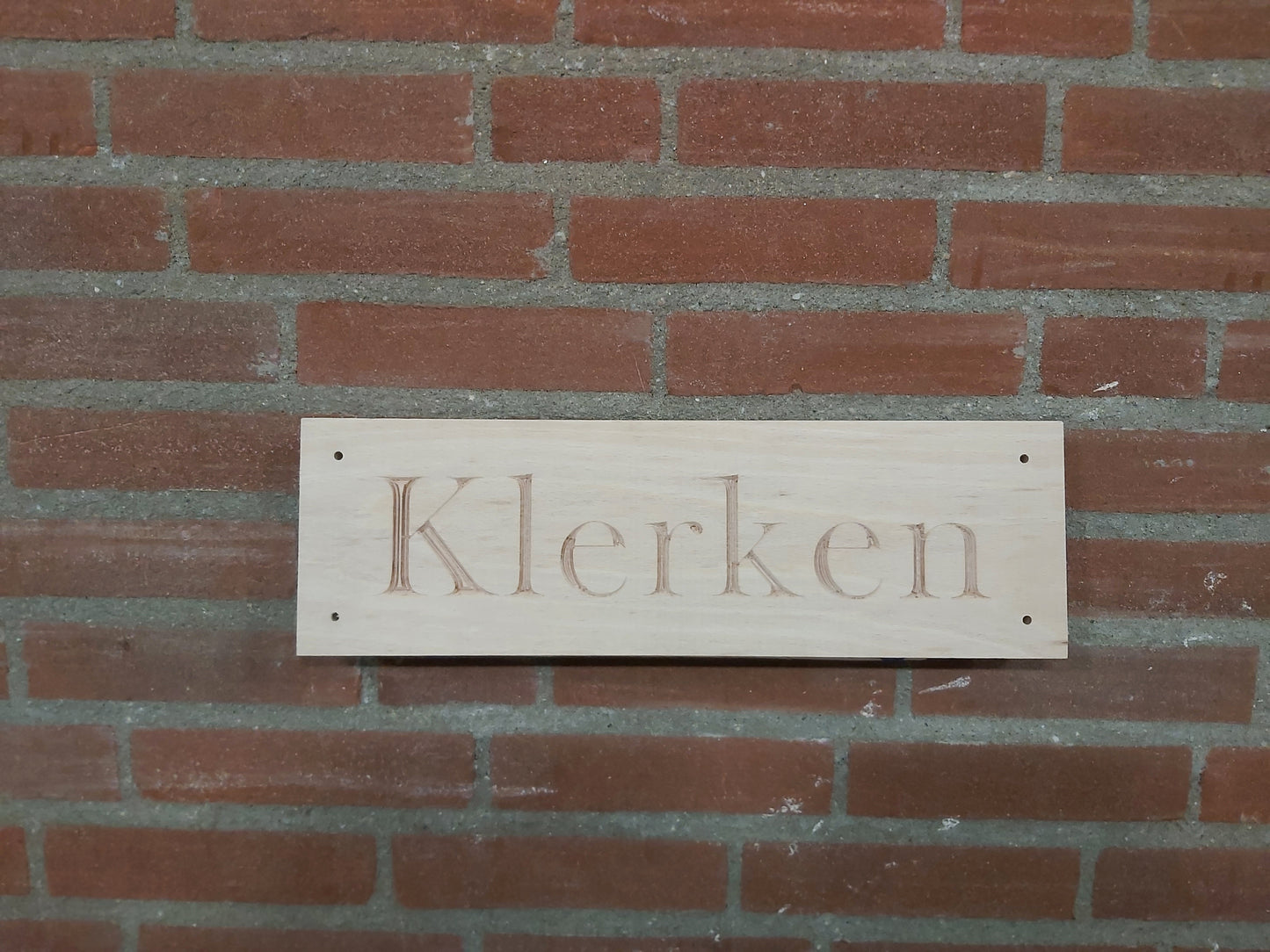 Beuken naambord